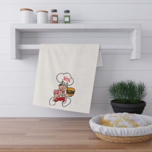 Burger Tyme Tea Towel: Alexa, do the dishes