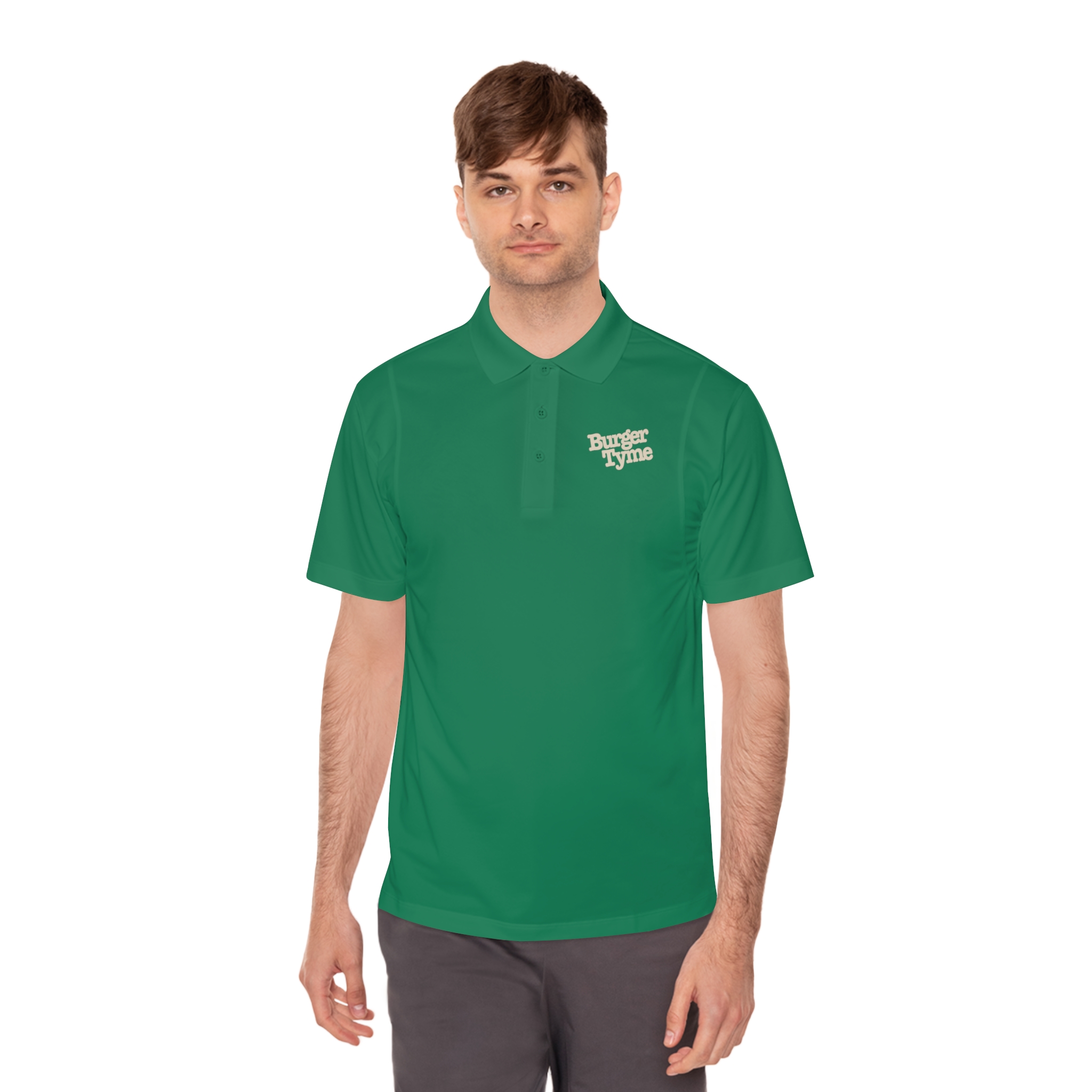 Burger Tyme Polo Shirt (available in multiple colors)