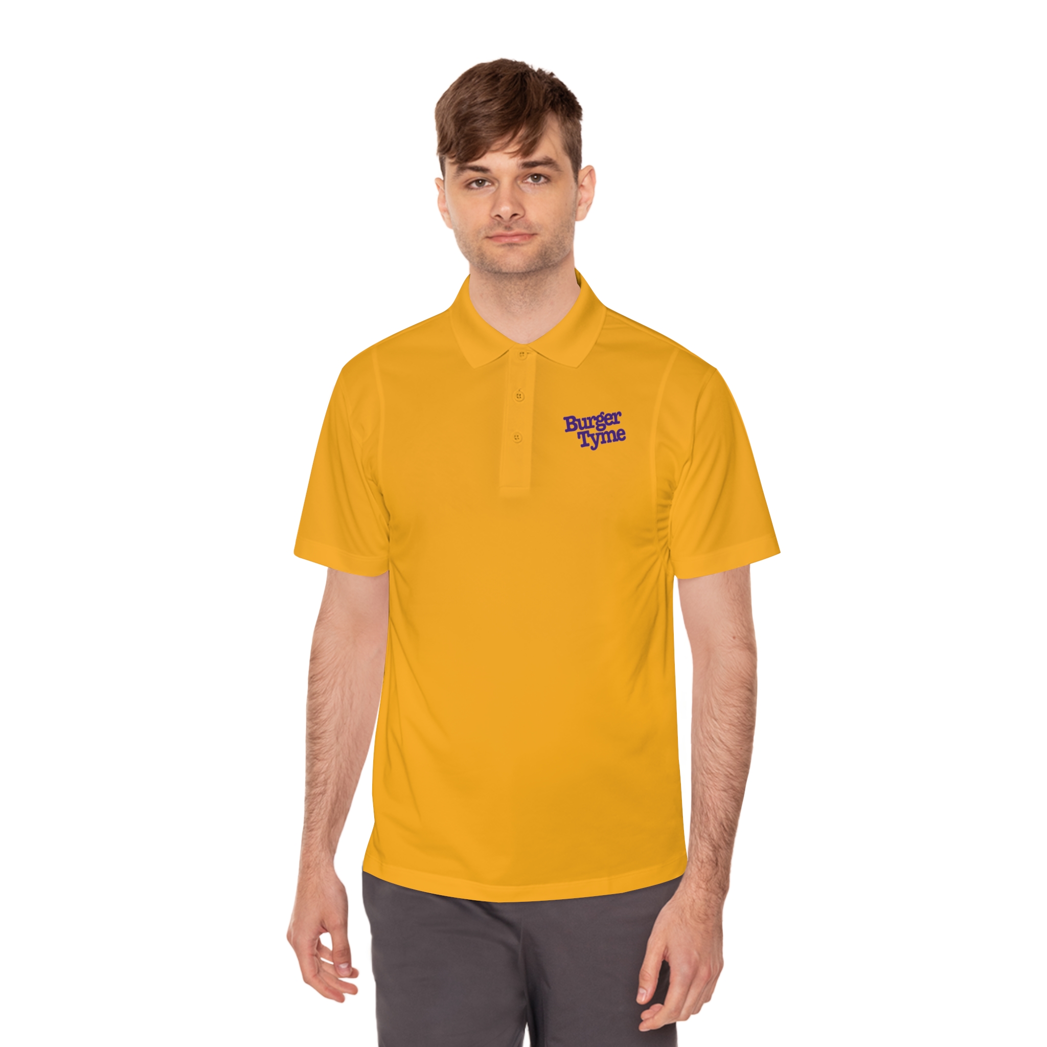 Burger Tyme Polo Shirt (available in multiple colors) - Image 6