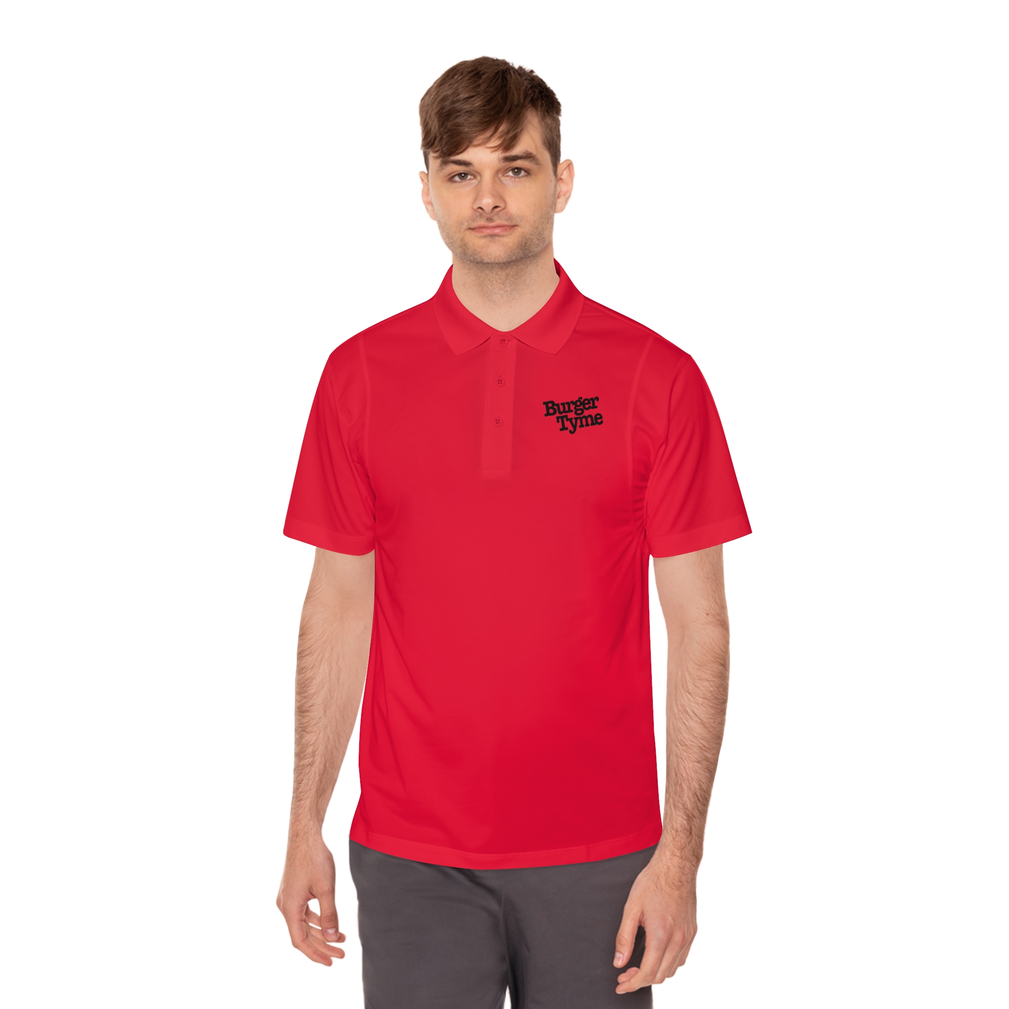 Burger Tyme Polo Shirt (available in multiple colors) - Image 15
