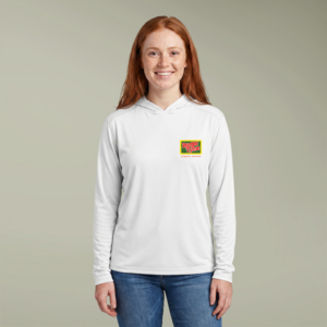 Unisex Solar Hoodie with Burger Tyme & Cajun Blaze Logos (available in multiple colors)