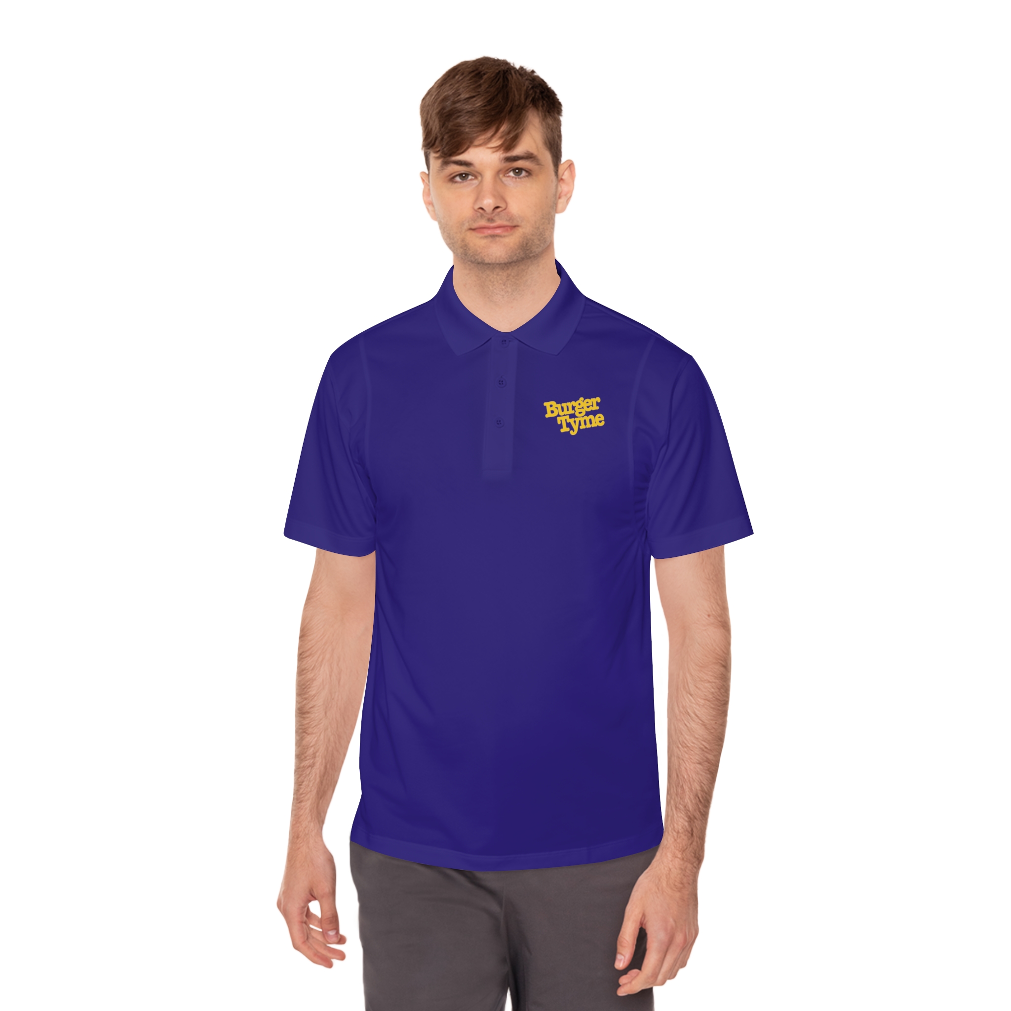 Burger Tyme Polo Shirt (available in multiple colors) - Image 12